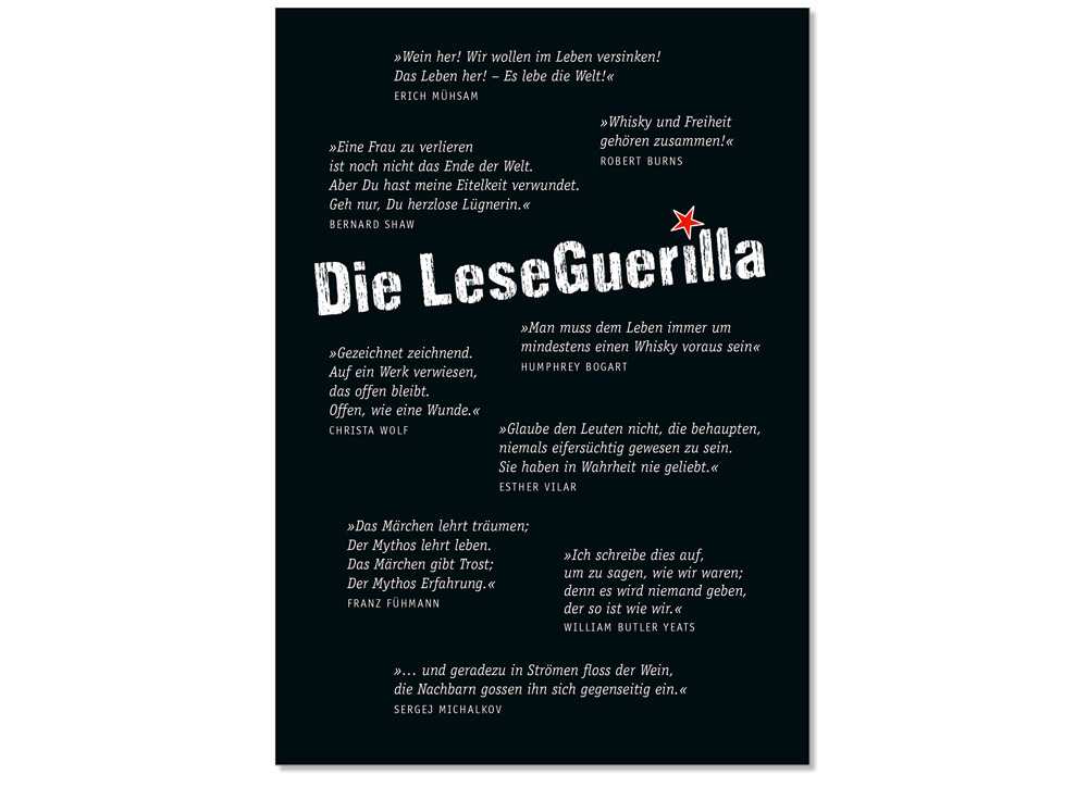 Andrea Paech,  dap design,LeseGuerilla